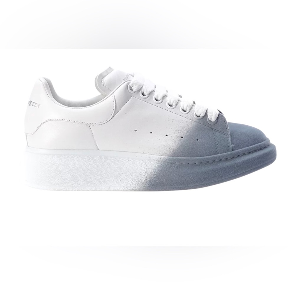 ALEXANDER MCQUEEN White & Grey Felted Men’s EU 49.5/US 16.5 Sneakers $790.